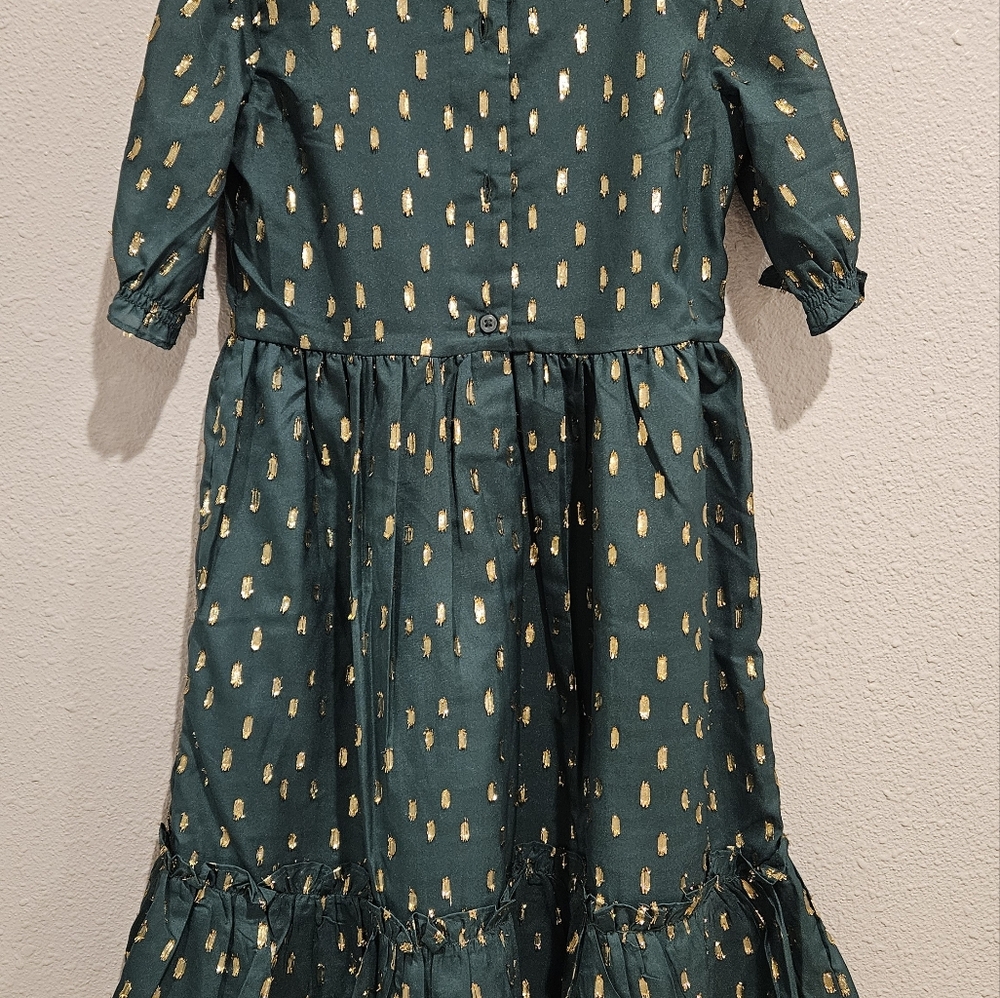 OBO NWOT Janie and Jack Christmas Dress Size 8 - Picture 5 of 6